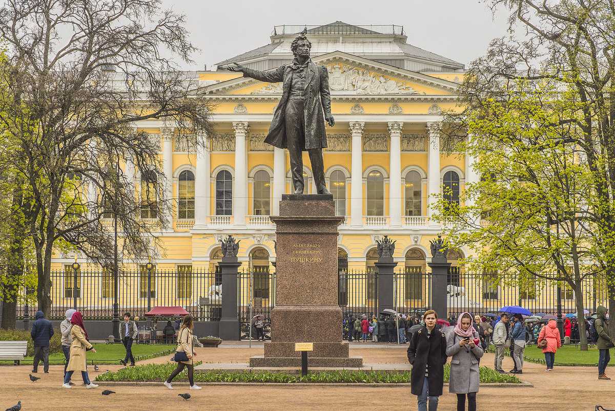 Пушкин и санкт петербург