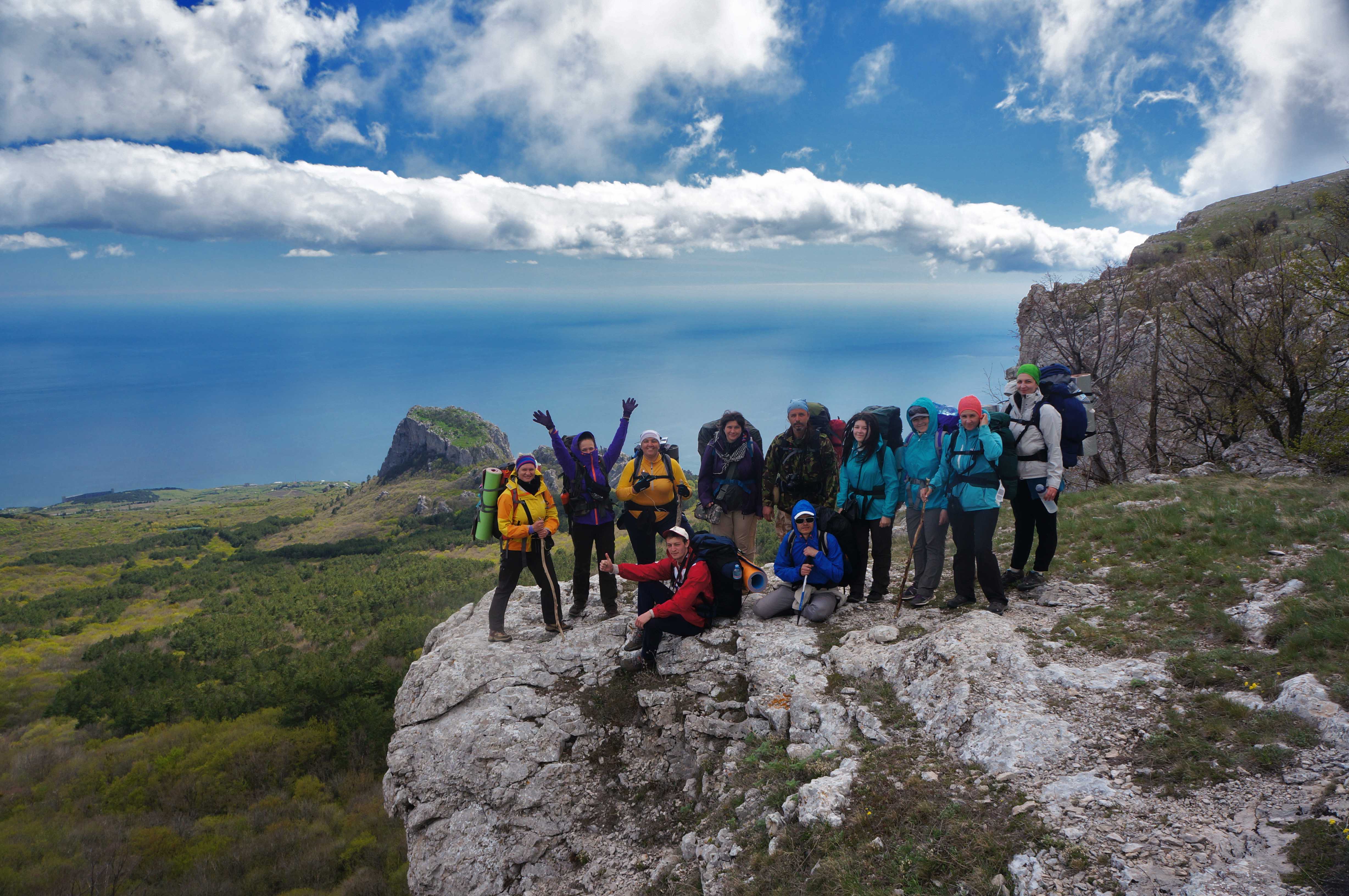 Поход в крымских горах