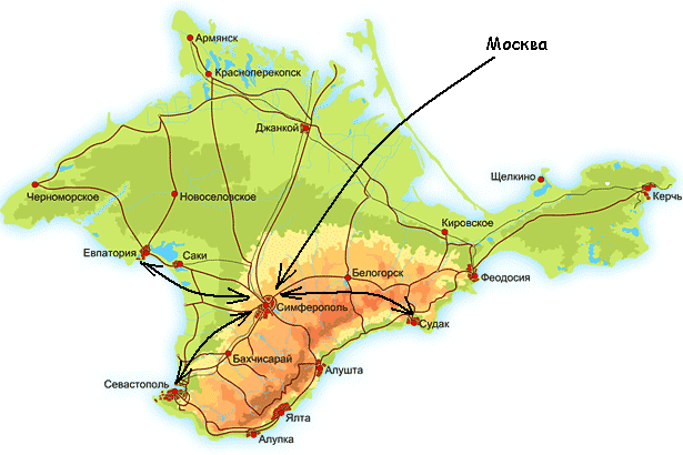 Карта судака подробная с улицами, домами и пляжами