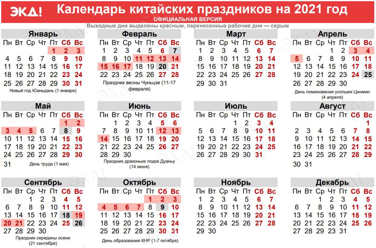 Производственный календарь на 2020 год