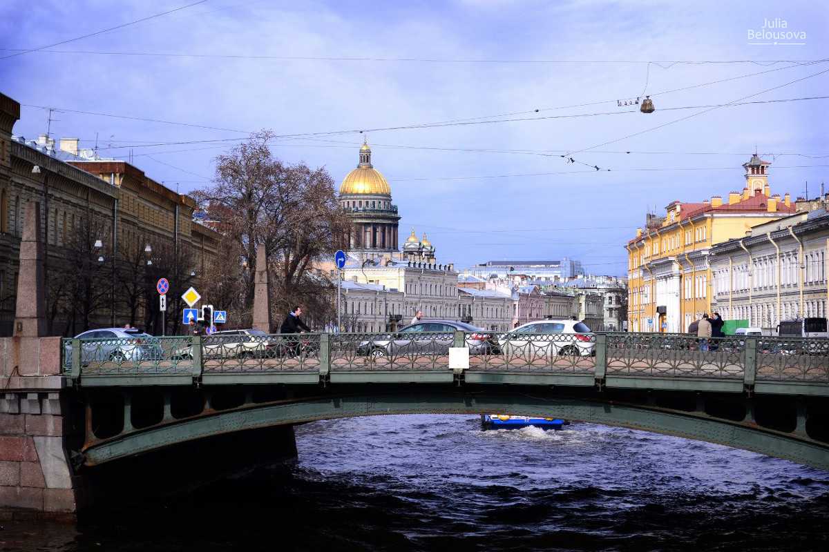 Синий мост в санкт-петербурге: ширина, легенды и поверья
