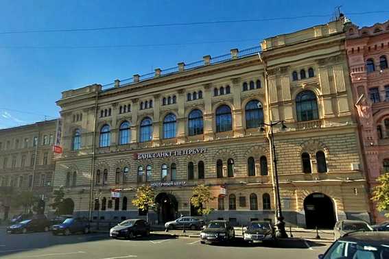 Здание санкт-петербургского общества взаимного кредита