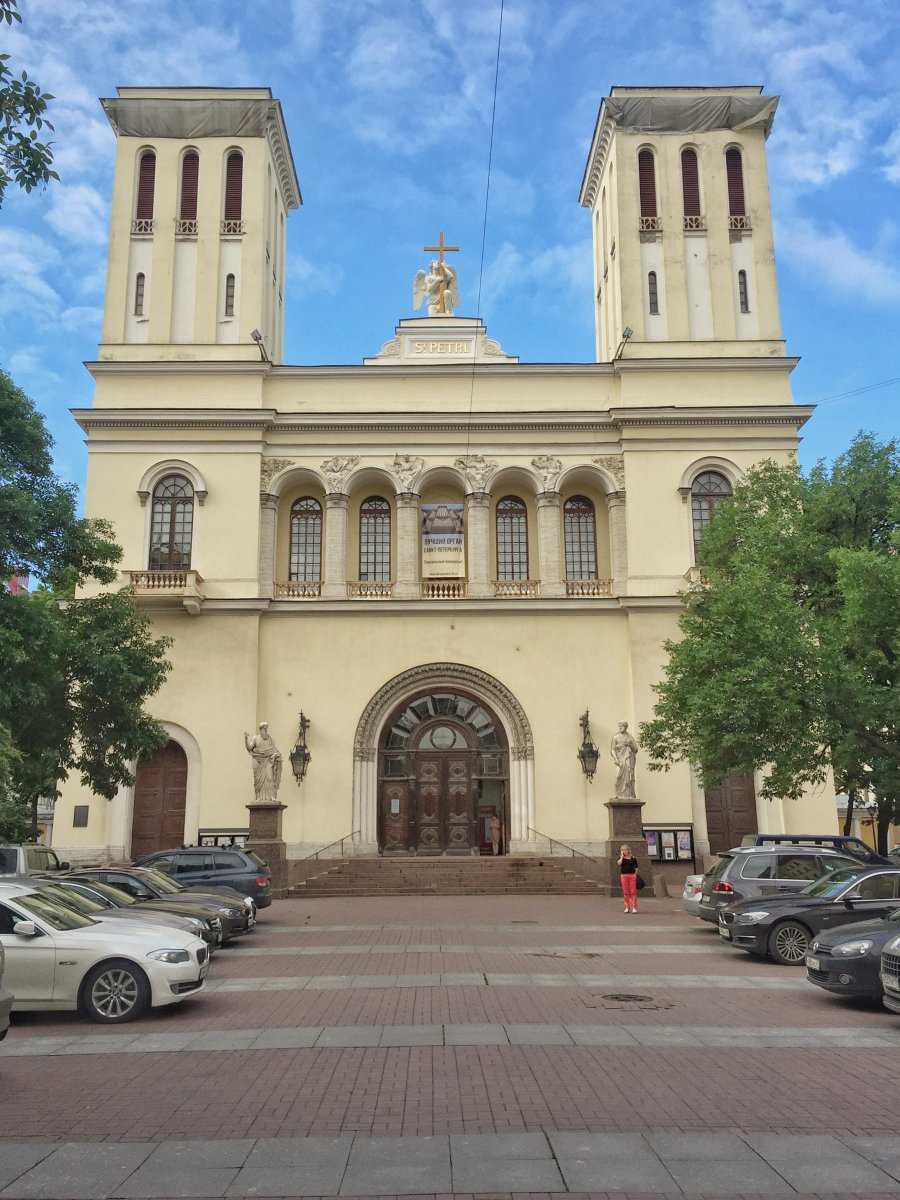 Лютеранская церковь святого петра в санкт-петербурге