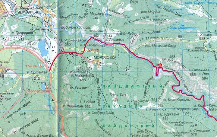 Чернореченский каньон 2022: маршрут, отзывы, фото, карта