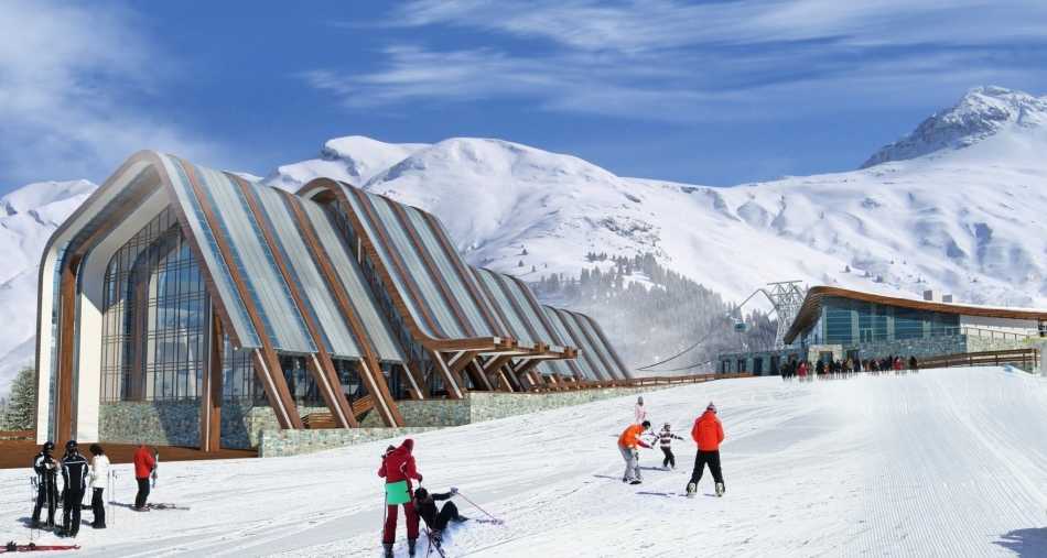 Газпром лаура – горнолыжный курорт рядом с красной поляной