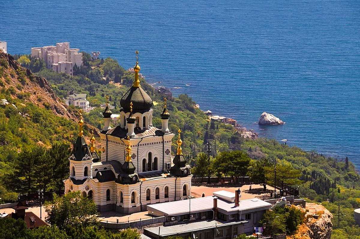 Форосская церковь - один из символов южного берега Крыма Где находится церковь, как туда добраться Факты и легенды Красивые фото
