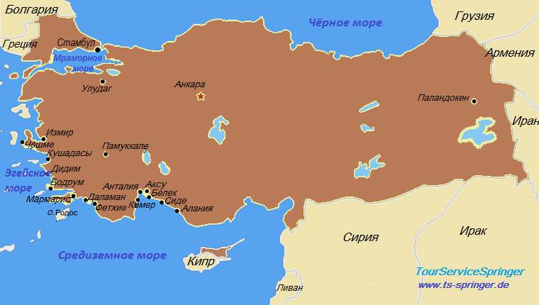 Курорты турции на эгейском море