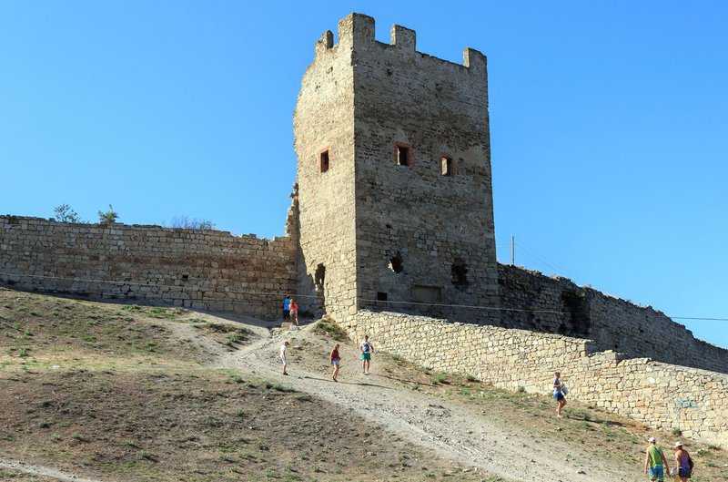 Генуэзская крепость: судак средневековый