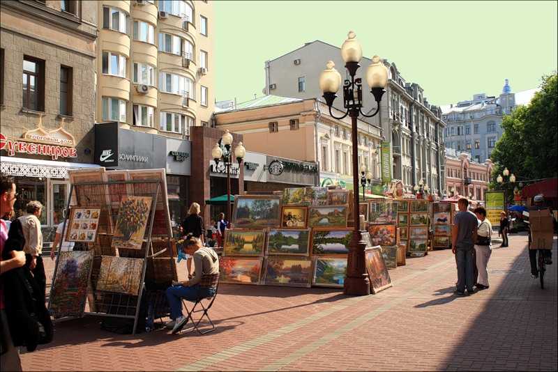 Старый арбат- история одной из старейших улиц москвы +видео и фото