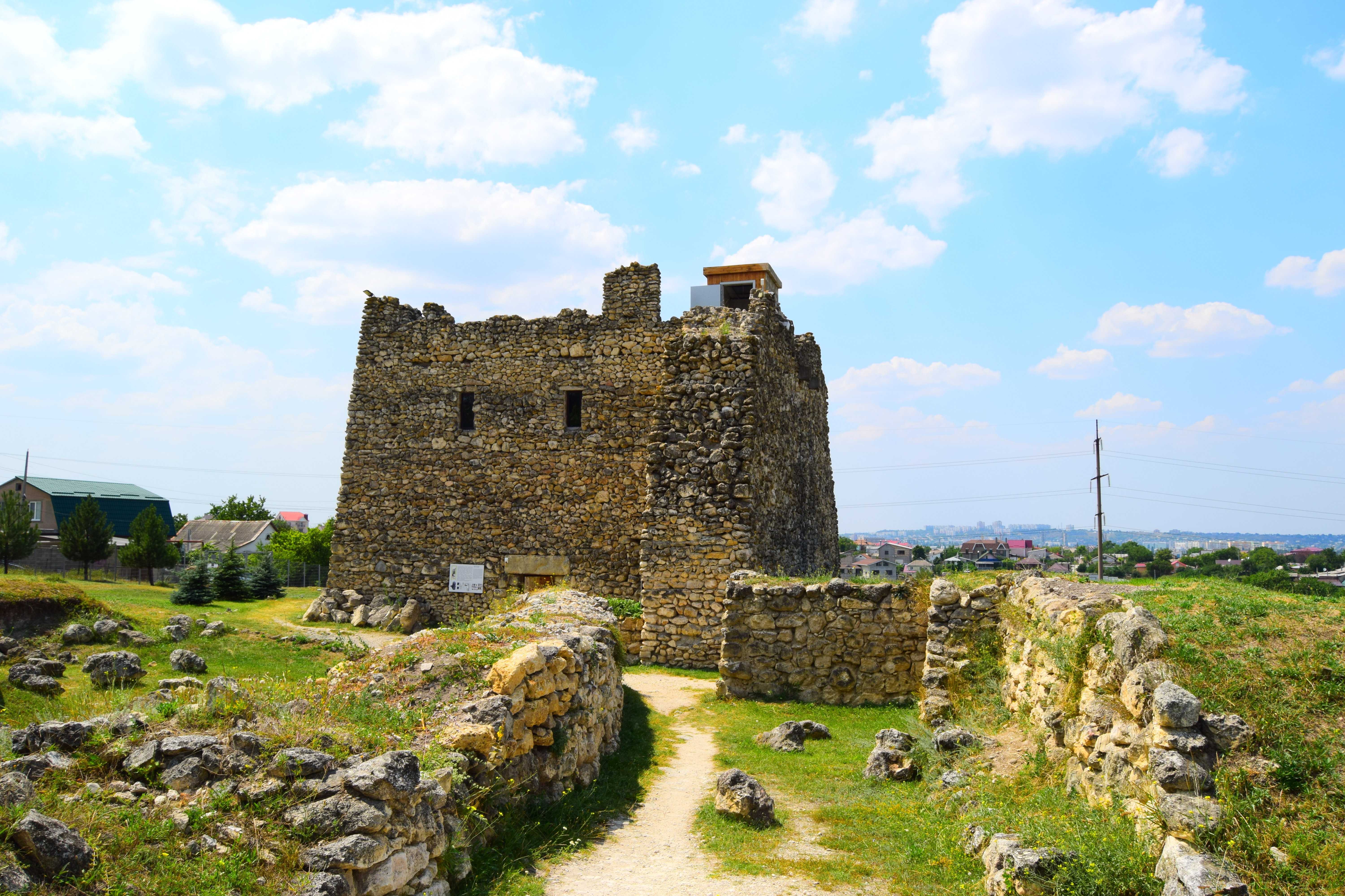 Античное городище неаполь скифский - центральный крым