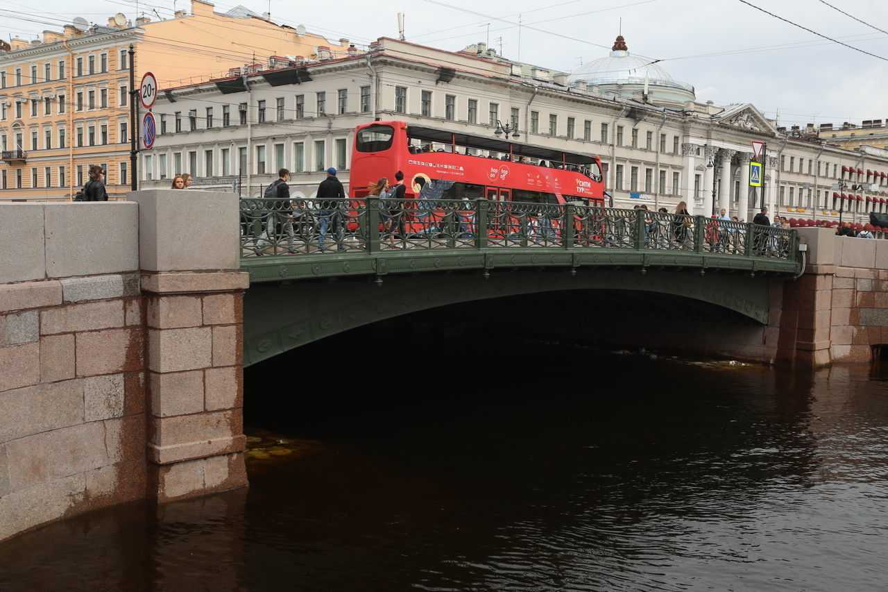 Зелёный (полицейский) мост  описание и фото - россия - санкт-петербург : санкт-петербург