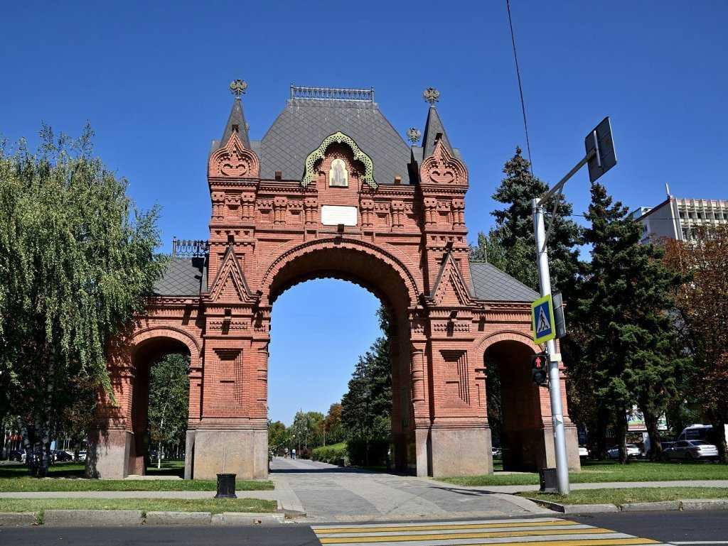 Триумфальная арка, краснодар - история, фото, как добраться