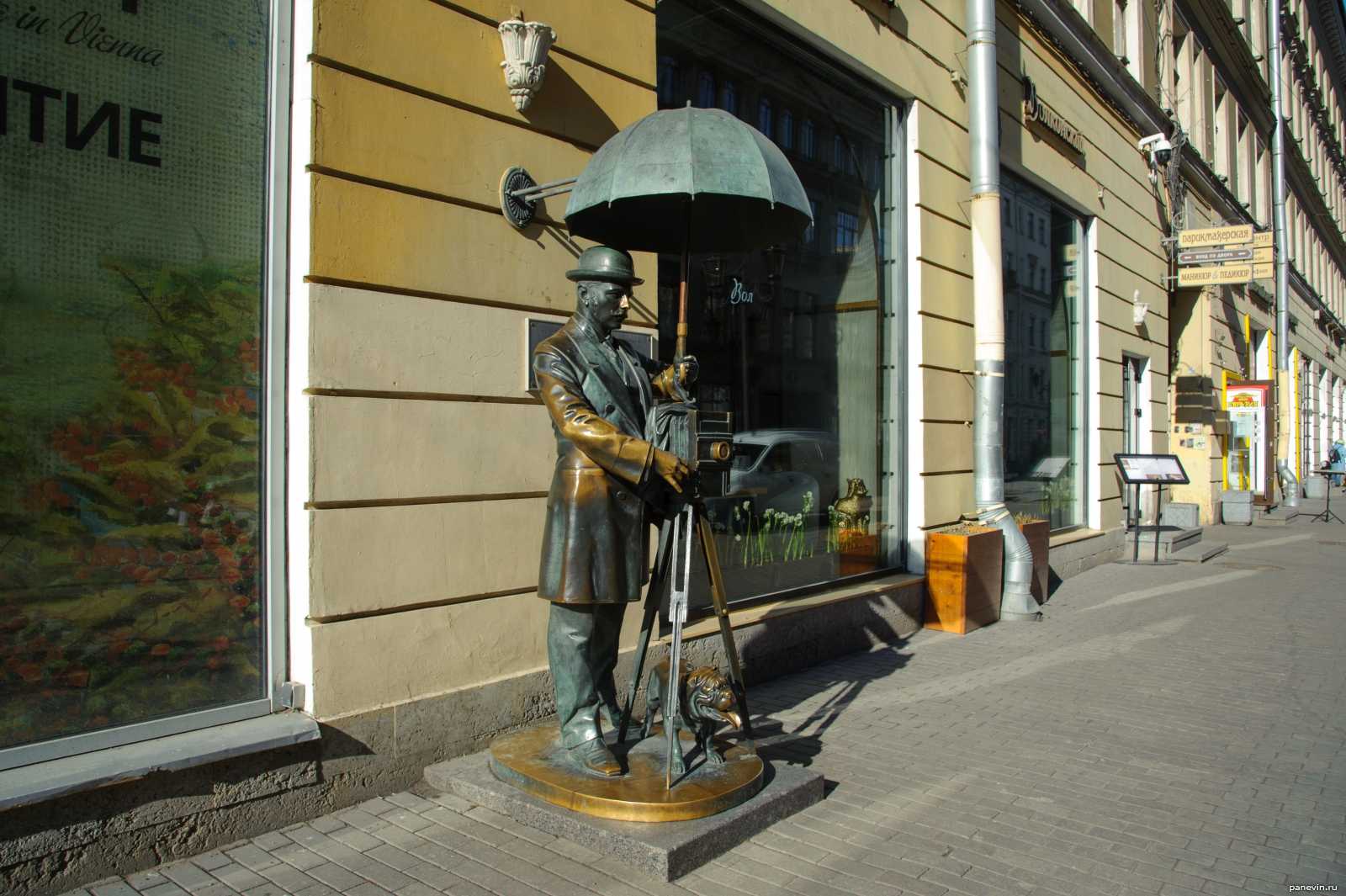 Памятник петербургскому фотографу - санкт-петербург - все о северной столице россии