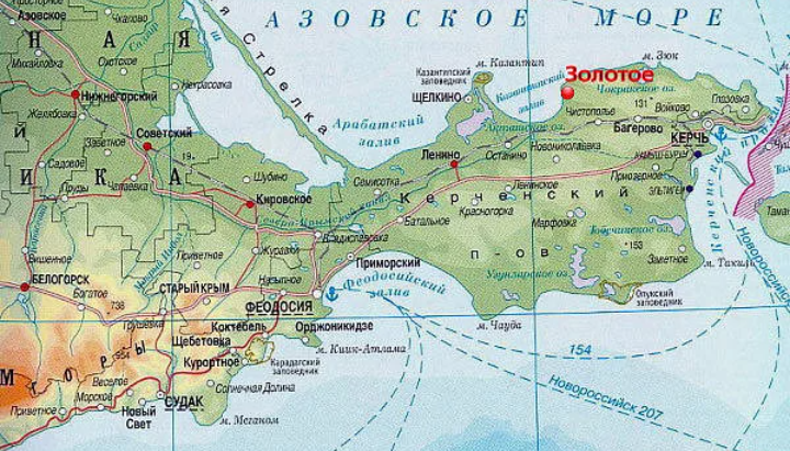 Какие города расположены в крыму. Керченский полуостров на карте Крыма. Карта Керченского полуострова подробная. Керченский полуостров на карте. Полуостров Керчь на карте.