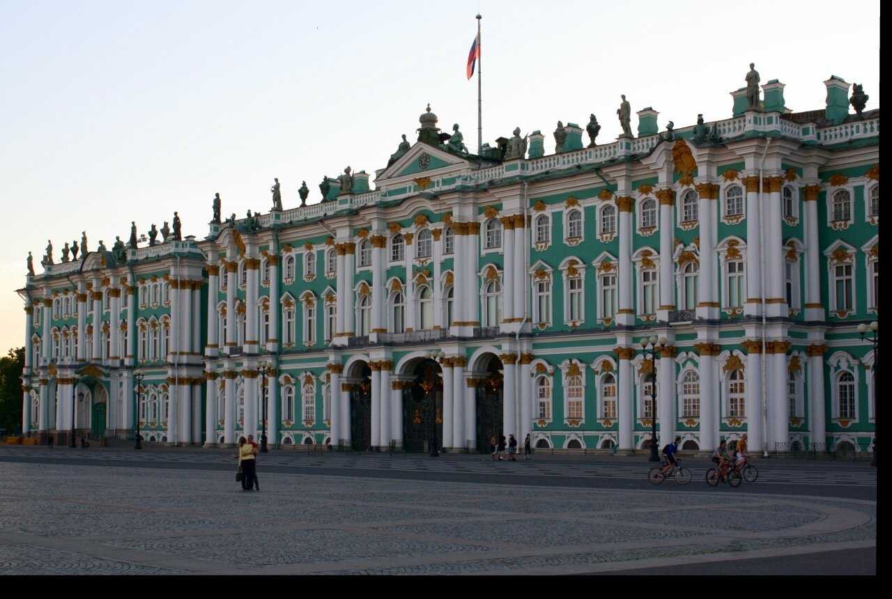 Зимний дворец петра i и эрмитажный театр, санкт-петербург