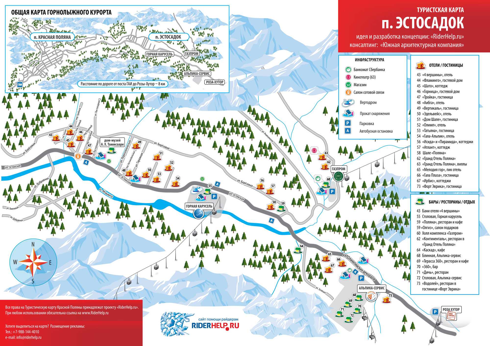 Газпром гтц / gazprom mountain resort - горнолыжные курорты и склоны россии